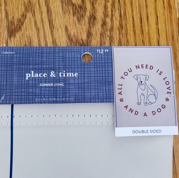 👀50% OFF - NWT‼️ Pair of Dog Inspired Garden Flags - Picture 6 of 10